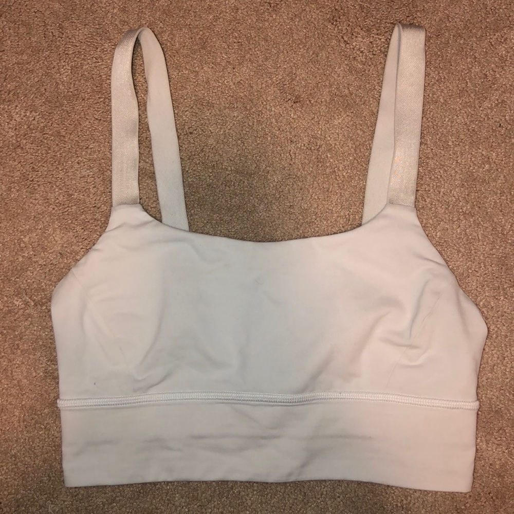 White Lululemon Sports Bra